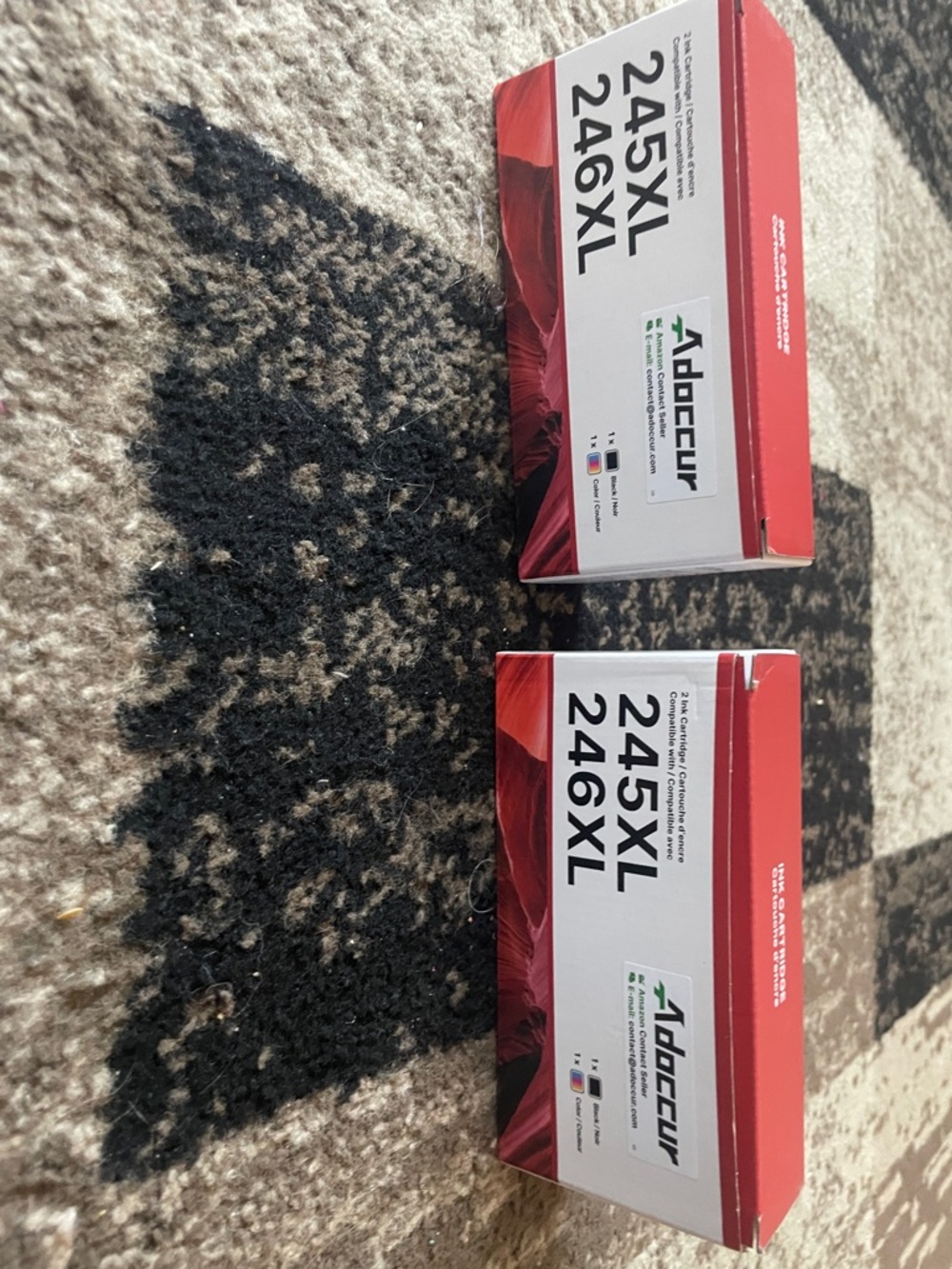 245XL/246XL Red Replacement Ink Cartridge Duo
